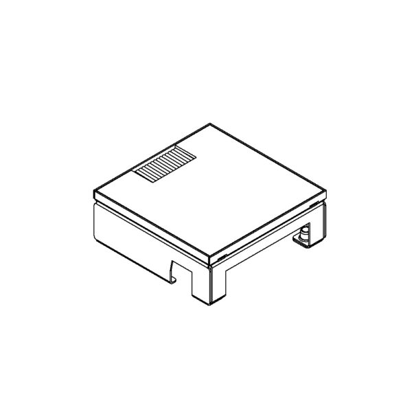 Produktbild UBD 167 163  -  Schwerlast-Unterflur-Bodendose UBD 160 small inkl. belegtem Deckel aus Chromstahl, geschliffen, und 1 Bürsten.